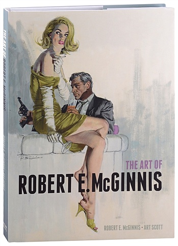 McGinnis R., Scott A. The Art of Robert E. McGinnis popular magazine cover poster vintage decorative paintings notebook ins photography props for jewelry coffee cosmetic home decor