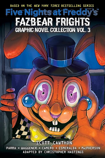cawthon scott уэст карли энн cooper elley fazbear frights graphic novel collection volume 1 Хастингс К. Five Nights at Freddys: Fazbear Frights. Graphic Novel. Volume 3