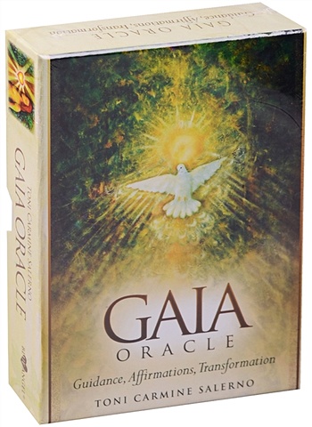 цена Salerno T.C. Gaia Oracle. Guidance, Affirmation, Transformation (45 Cards & Guidebook)