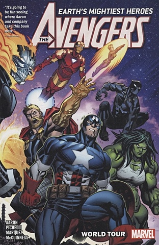 Aaron J. Avengers By Jason Aaron Vol. 2: World Tour блокнот marvel the avengers