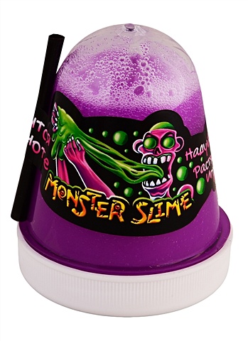 Игрушка Monster s Slime, светится в темноте