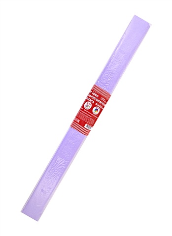 цена Бумага гофрированная Светло-фиолетовая 50*250, Art idea