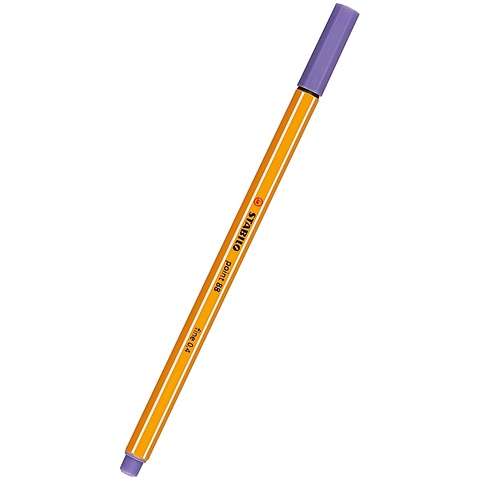 Капиллярная ручка «Рoint» 55, фиолетовая, Stabilo капиллярная ручка рoint 44 жёлтая stabilo