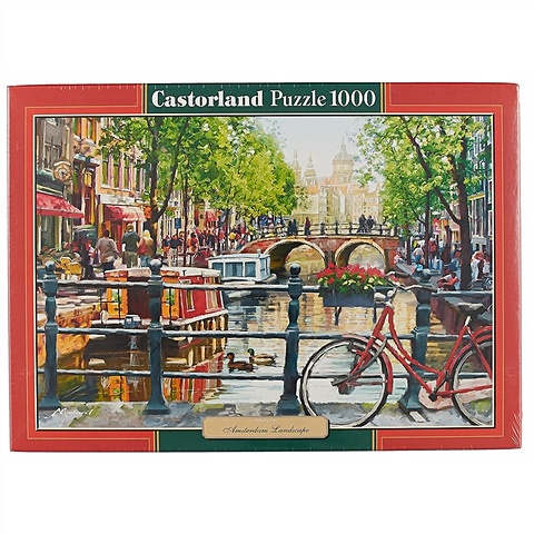 Пазл «Пейзаж Амстердам», 1000 деталей