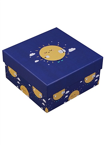 Коробка подарочная Cute Sun коробка подарочная настроение 12 12 9cм картон