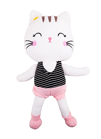 Мягкая игрушка Котенок в одежках танцует, 33 см мягкая игрушка котенок на шею 65 см