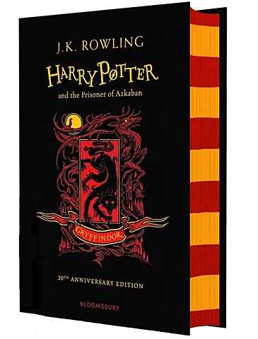 обложка на паспорт harry potter gryffindor Роулинг Джоан Harry Potter and the Prisoner of Azkaban. Gryffindor Edition Hardcover