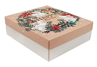 Новогодний подарочный набор Happy (варежки, аксессуары) (9200038) новогодний подарочный набор сладкая ночь 1 вид чая и сладости