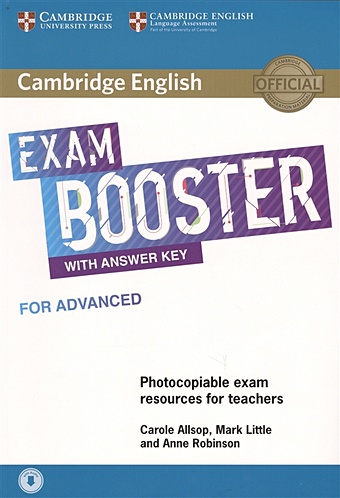 Cambridge English Exam Booster For Advanced with answer key cambridge english exam booster for advanced with answer key