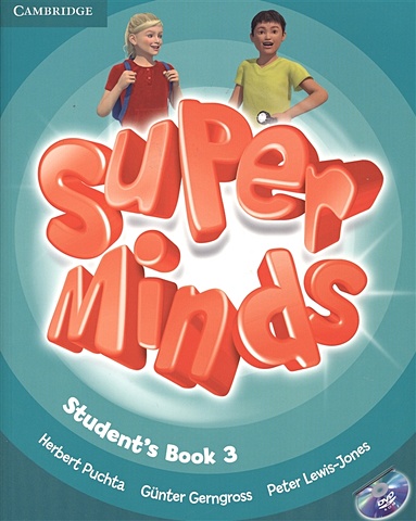 Gerngross G., Puchta H., Lewis-Jone P. Super Minds. Level 3. Student s Book (+DVD) (книга на английском языке)