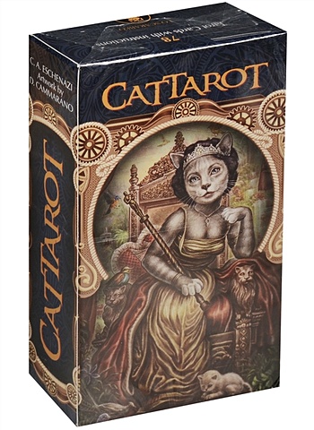 Eschenazi C. Cattarot Tarot Cards with instructions eschenazi c a таро мир кошек