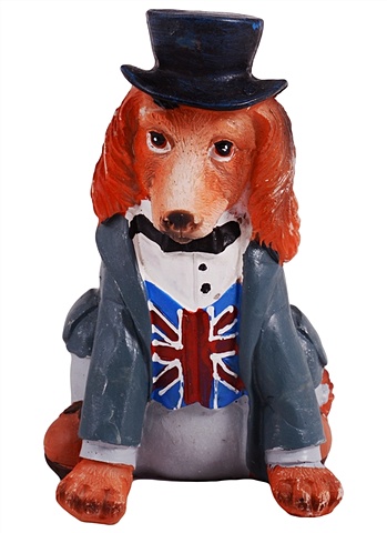 Фигурка Собака-англичанин (5,5x6x10) цена и фото