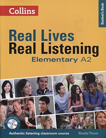 Thorn S. Real Lives, Real Listening Elementary A2 Student’s Book (+MP3) listen to koreans authentic spoken language and learn korean zero basic oral pronunciation standard course book libros livros