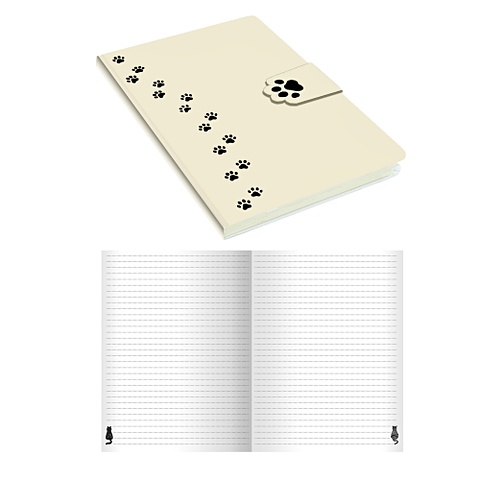 Книга для записей MUR-MUR, А5, 96 листов, платиновый книга для записей mur mur а5 96 листов бронзовый