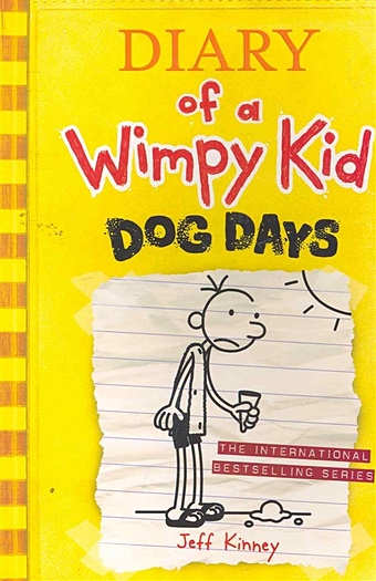 kinney j diary of a wimpy kid кн 3 the last straw мягк kinney j вбс логистик Kinney J. Diary of a Wimpy Kid / (кн.4) Dog Days (мягк). Kinney J. (ВБС Логистик)