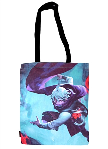 Сумка Аниме Парень-воин (Сэйнен) (цветная) сумка аниме парень лицо сэйнен черная текстиль 40х32 ск2022 232