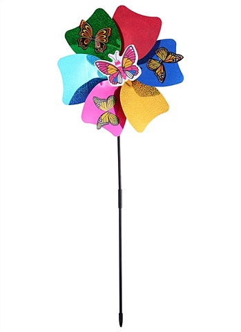 Серия Весёлые забавы: Ветерок (62см) Пестрый цветок