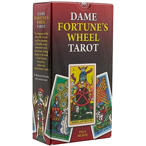 Huson P. Таро «Dame Fortune`s Wheel» trevisan g таро ренессанса 78 карт инструкция