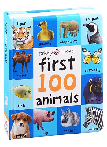 Priddy R. First 100 soft to touch animals (large ed)
