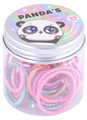 Набор резинок для волос Pandas beauty, 30 шт art beauty набор резинок для волос твой личный avocato 50 шт
