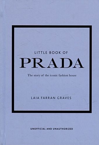Little Book of Prada: The Story of the Iconic Fashion House korean light two luxury fashion fashion men leisure version handsome slim fashion fashion fashion brand autumn sports suit men