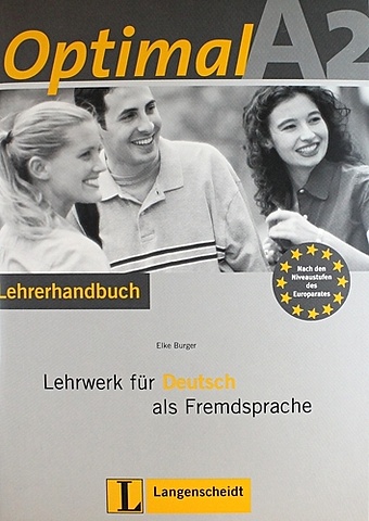 цена Burger E. Optimal A2 : Lehrerhandbuch : Lehrwerk fur Deutsch als Fremdsprache +CD-RОМ
