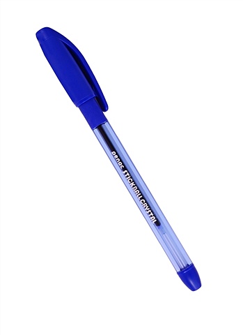 Ручка шариковая синяя Stick ball 0,7мм ручка на открытке с фигурным клипом с днем учителя пластик синяя паста 1 0 мм