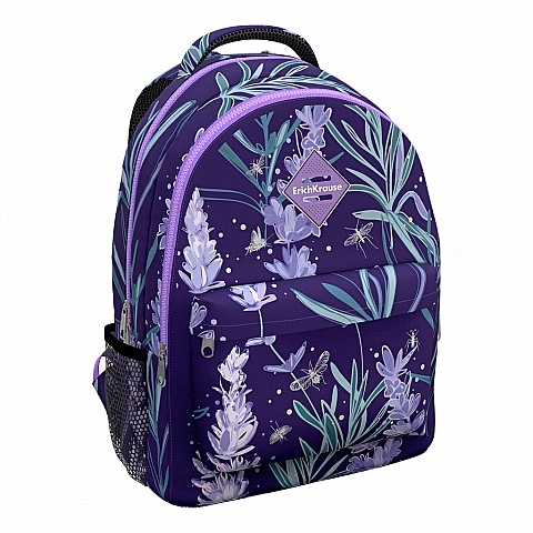 Рюкзак Lavender 2 отд., 44x23x33см, ErichKrause сумка шоппер на молнии lavender 1 отд 39x38x12см erichkrause