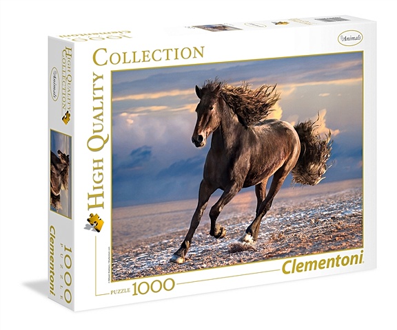 Пазл Clementoni 1000 эл. Классика.39420 Благородный конь пазл clementoni 1000 эл панорама 39484 слон