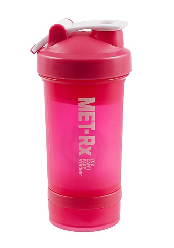 Бутылка спортивная MET-Rx (пластик) (450мл)