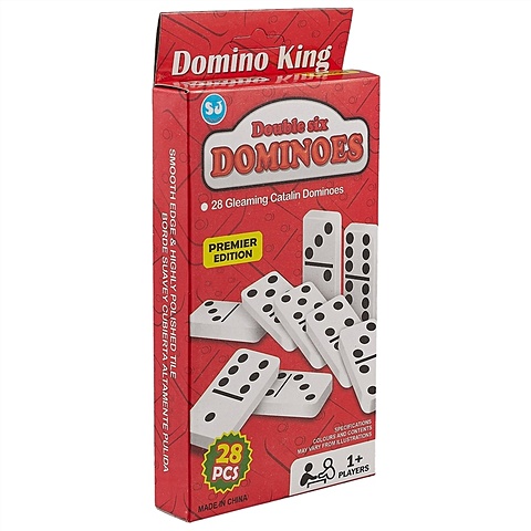 Настольная игра «Домино: дубль 6» домино большое в зоопарке 28 деревянных фишек