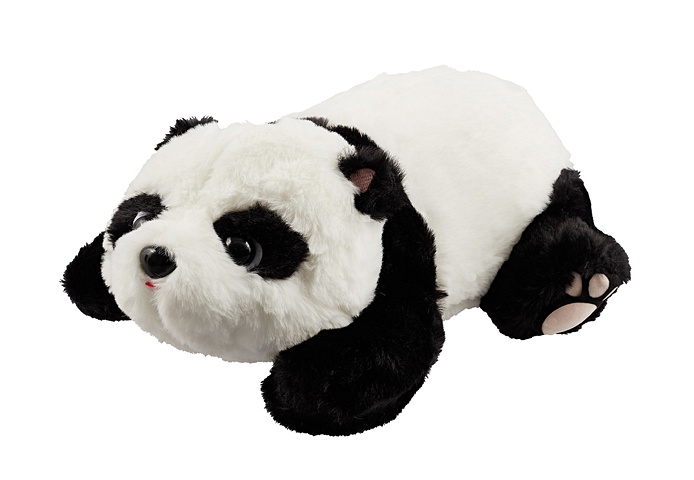 Мягкая игрушка Панда (33х20) сидящая панда спящая мягкая панда искусственная плюшевая игрушка игрушка для сна прямая поставка