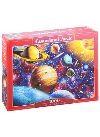 Пазл CastorLand Солнечная система, 1000 деталей castorland 1000 прикосновение ангела многоцветный