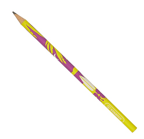 Карандаш чернографитовый Stabilo Beach, HB,желт/фиолетов. корпус, 415/HB-34 карандаш neon hb