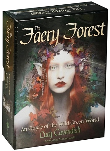 карты таро оракул лесных фей an oracle faery forest of the wild green world blue angel The Faery Forest