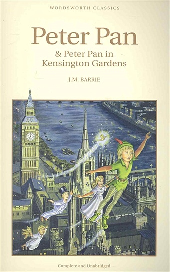 barrie james matthew peter pan in the kensington gardens Barrie J. Peter Pan & Peter Pan in Kensington Gardens