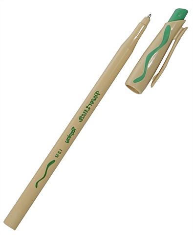 Ручка шариковая Replay 1,0мм, зеленая, Paper Mate