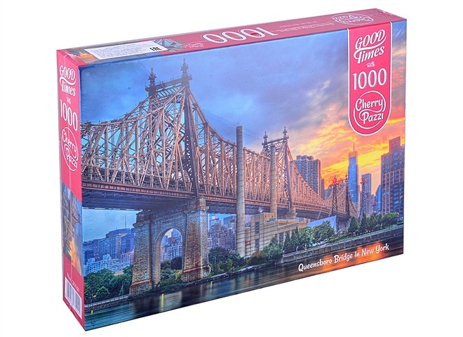Пазл Cherry Pazzl Мост Куинсборо в Нью-Йорке, 1000 элементов пазл cherry pazzi 1000 деталей мост куинсборо в нью йорке