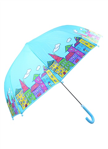Зонт детский Домики, 46 см фотографии