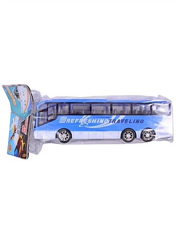 Игрушка пластмассовая Автобус инерционный, 32 х 8 х 10 см