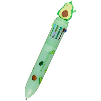 Ручка шариковая автоматическая Avocado, 12 цветов