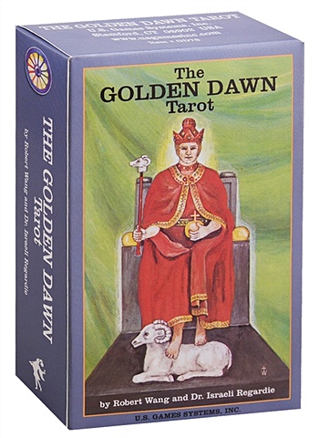 Regardie I., Wang R. The Golden Dawn Tarot (78 карт + инструкция) cats eye tarot 78 карт инструкция