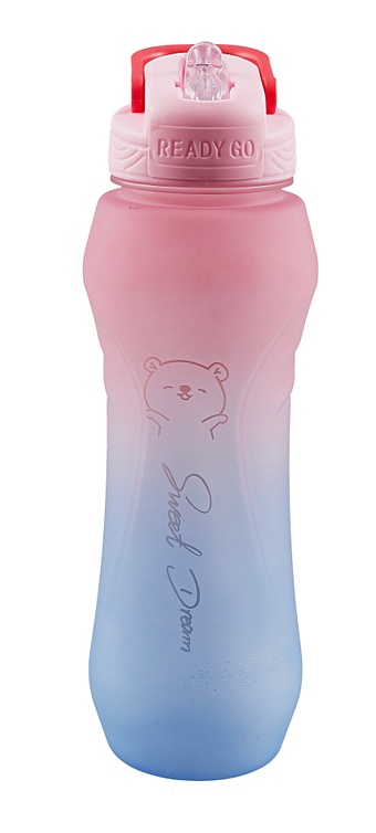 Бутылка Sweet Dream (градиент) (пластик/софттач) (800мл) спортивная бутылка прозрачная 800мл