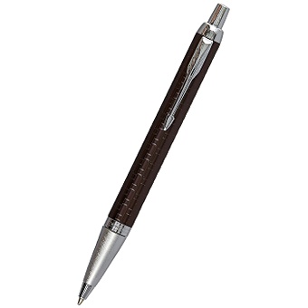 Шариковая ручка «Parker IM Premium Вrown CT M», синие чернила
