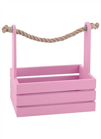 Ящик с канатом № 20 Розовый