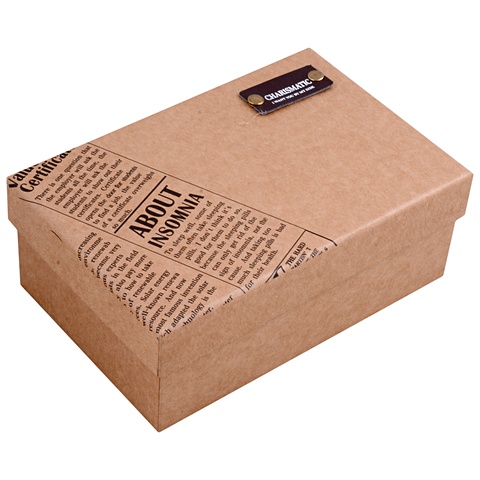 Коробка подарочная Charismatic 18*12*7см, картон коробка д мелочей домики 9 6 5 2 7см метал