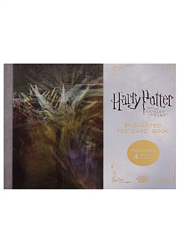 Harry Potter and the Goblet of Fire. Enchanted. Postcard Book spinner cala harry potter create by sticker hogsmeade
