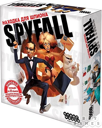 Настольная игра Находка для шпиона настольная игра находка для шпиона spyfall 2 ое русское издание арт 1523 шоколад кэт 12 для геймера 60г набор