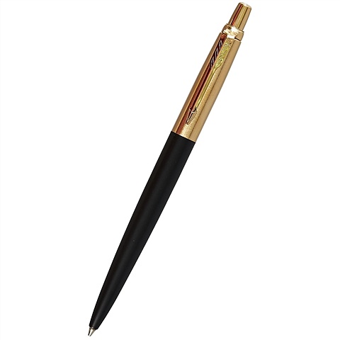 Ручка подарочная шариковая Jotter Premium Bond Street Black GT синяя, PARKER