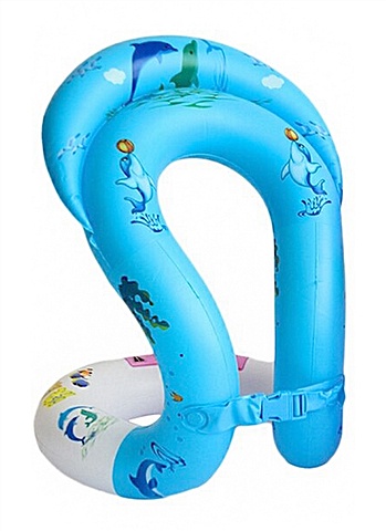Жилет для плавания средний (41х37 см) не надувной детский плавательный жилет с нарукавниками для плавания 2 6 лет